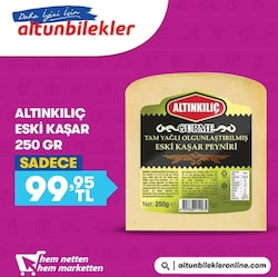 Altınkılıç Gurme Eski Kaşar 250 gr