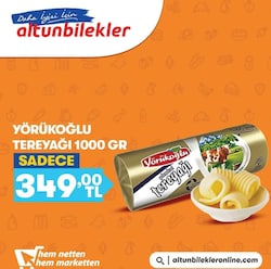 Yörükoğlu Tereyağı 1 kg