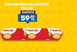 Keskinoğlu Salam Piliç 700 gr