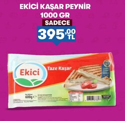 Ekici Kaşar Peynir 1000 gr 