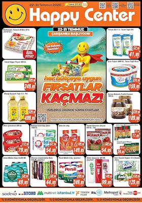 Happy Center İndirim Broşürü