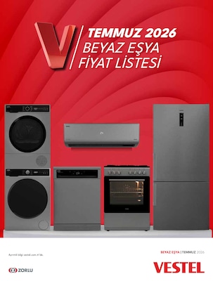 Vestel Beyaz Eşya Broşürü