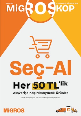 Migros Migroskop Broşürü