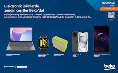 Beko Elektronik Broşürü