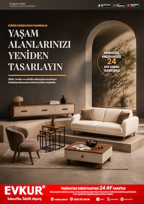 Evkur İndirim Broşürü