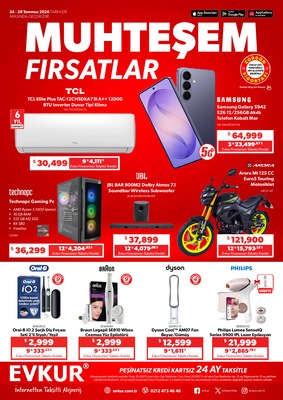 Evkur İndirim Broşürü
