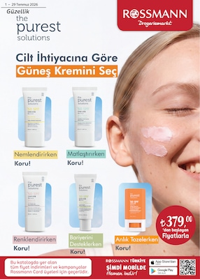 Rossmann 1 Temmuz 2026 Aktüel Kataloğu