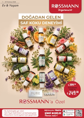 Rossmann 1 Temmuz 2026 Aktüel Kataloğu