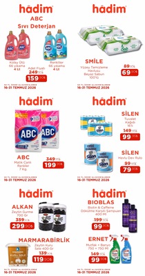 Hadim AVM İndirim Broşürü