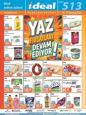 İdeal Market İndirim Broşürü