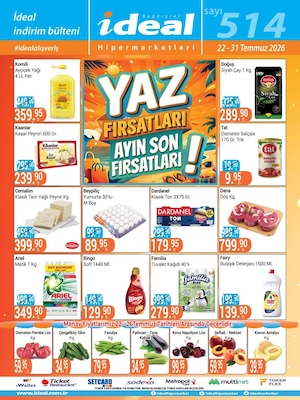 İdeal Market İndirim Broşürü