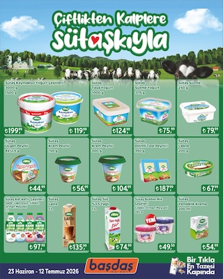 Başdaş Market İndirim Broşürü