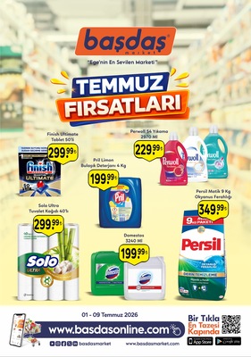 Başdaş Market İndirim Broşürü