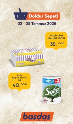 Başdaş Market İndirim Broşürü