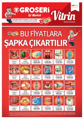 Groseri İndirim Broşürü