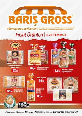 Barış Gross İndirim Broşürü