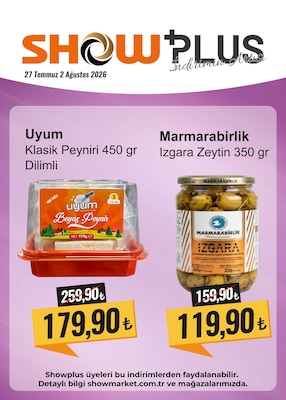 Show Market İndirim Broşürü