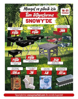 Snowy Market İndirim Broşürü