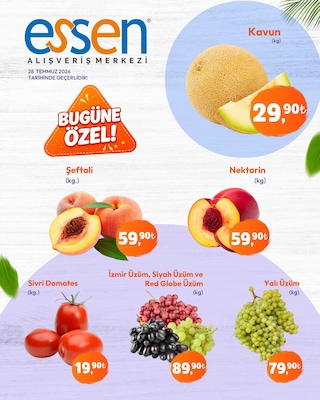Essen Avm Manav İndirimleri