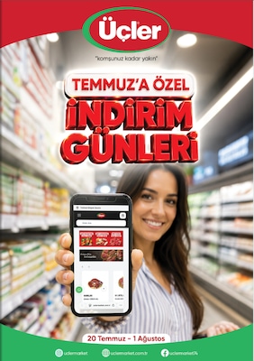Üçler Market İndirim Broşürü