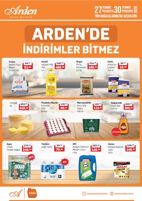 Arden Market İndirim Broşürü