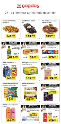 Çağdaş Market Haftanın İndirimleri