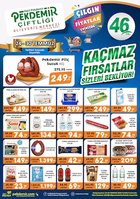 Pekdemir Market İndirim Broşürü