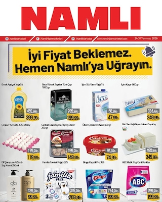 Namlı Hipermarketleri İndirim Broşürü