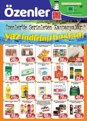Özenler Market İndirim Broşürü