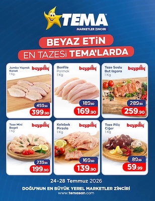 Tema Market Kasap İndirim Broşürü