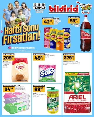 Bildirici İndirim Broşürü