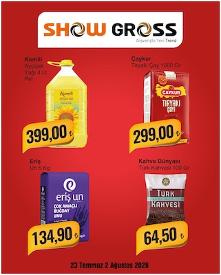 Show Gross İndirim Broşürü