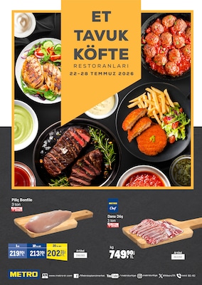 Metro Et Tavuk ve Köfte Restoranları