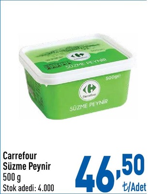Carrefour Süzme Peynir 500 gr