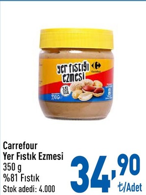 Carrefour Yer Fıstık Ezmesi 350 gr