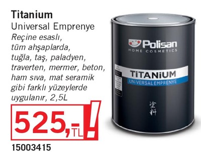 Polisan Titanium Universal Emprenye 2,5L