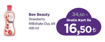 Bee Beauty Strawberry Milkshake Duş Jeli 400 ml