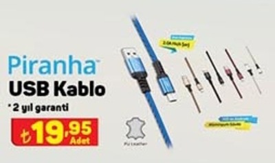 Piranha USB Kablo