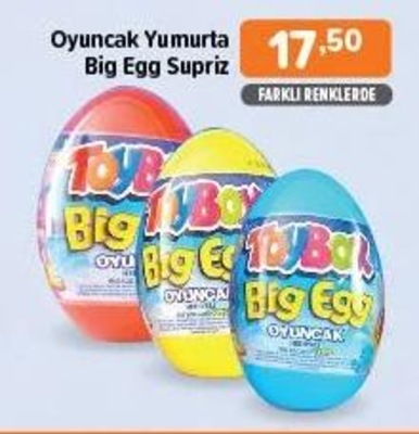 Oyuncak Yumurta Big Egg Sürpriz