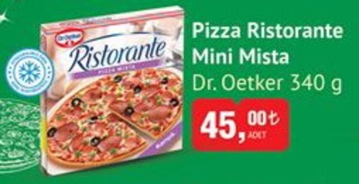 Dr. Oetker Ristorante Mini Mista Pizza 340 g