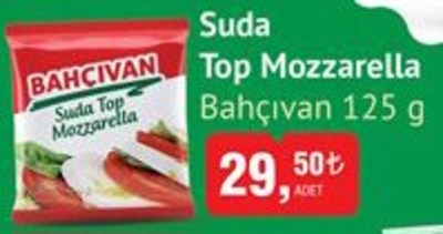 Bahçıvan Suda Top Mozzarella 125 g