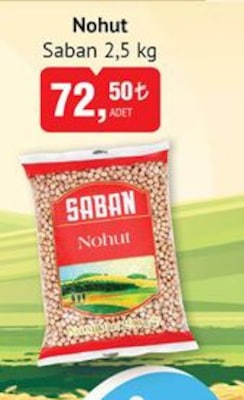 Saban Nohut 2,5 kg