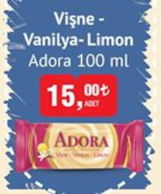 Adora Vişne Vanilya Limon 100 ml