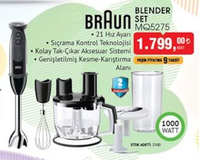Braun MQ5275 Blender Set 