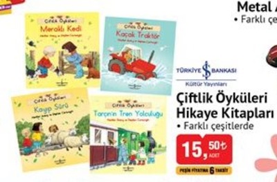 Türkiye İş Bankası Kültür Yayınları Çiftlik Öyküleri Hikaye Kitapları
