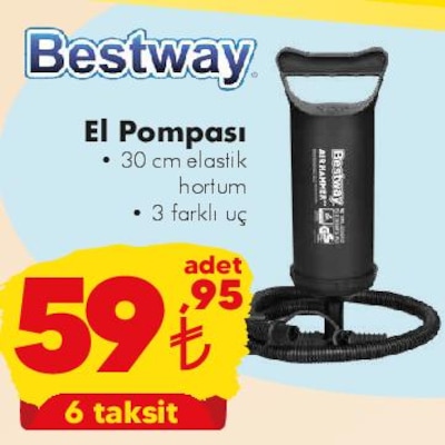 Bestway El Pompası