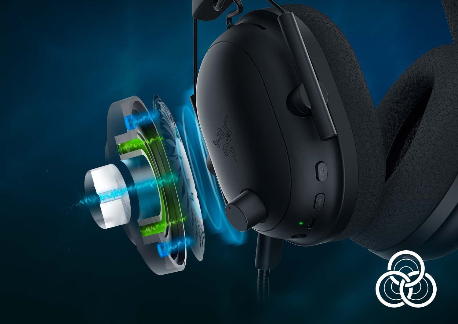 Razer Blackshark V2 USB 7.1 Kablolu Mikrofonlu Kulak Üstü Oyuncu