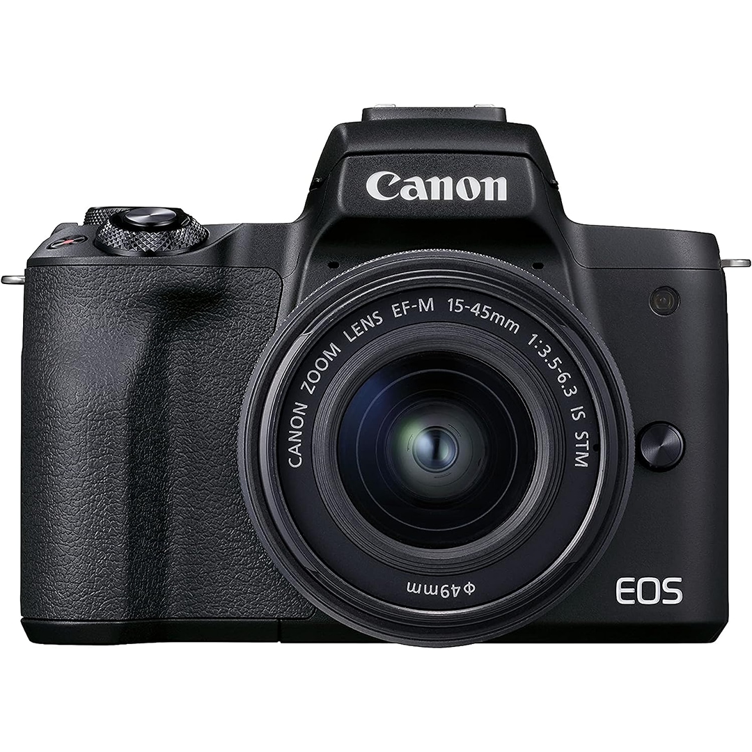 Canon EOS M50 Mark II + 15-45mm Lens Aynasız Fotoğraf Makinesi