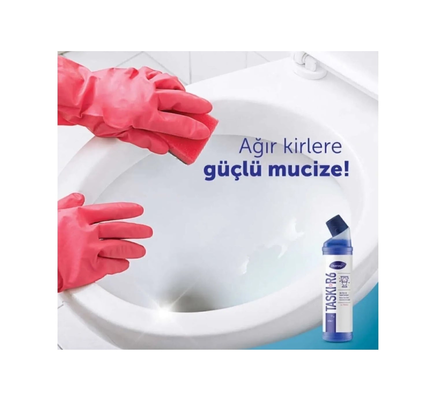 Diversey Room Care R6 Ağır Kirler için Klozet Temizlik Ürünü 750