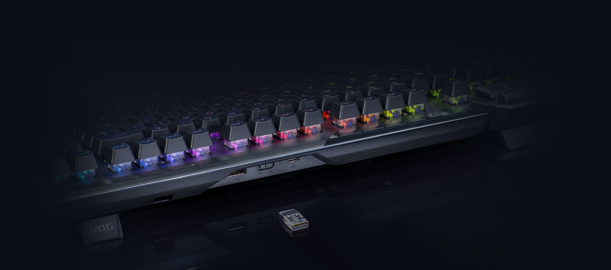 Asus ROG Claymore II RGB Red Switch Kablolu/Kablosuz Mekanik